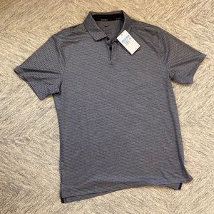 Nike medium dri fit golf shirt polo gray